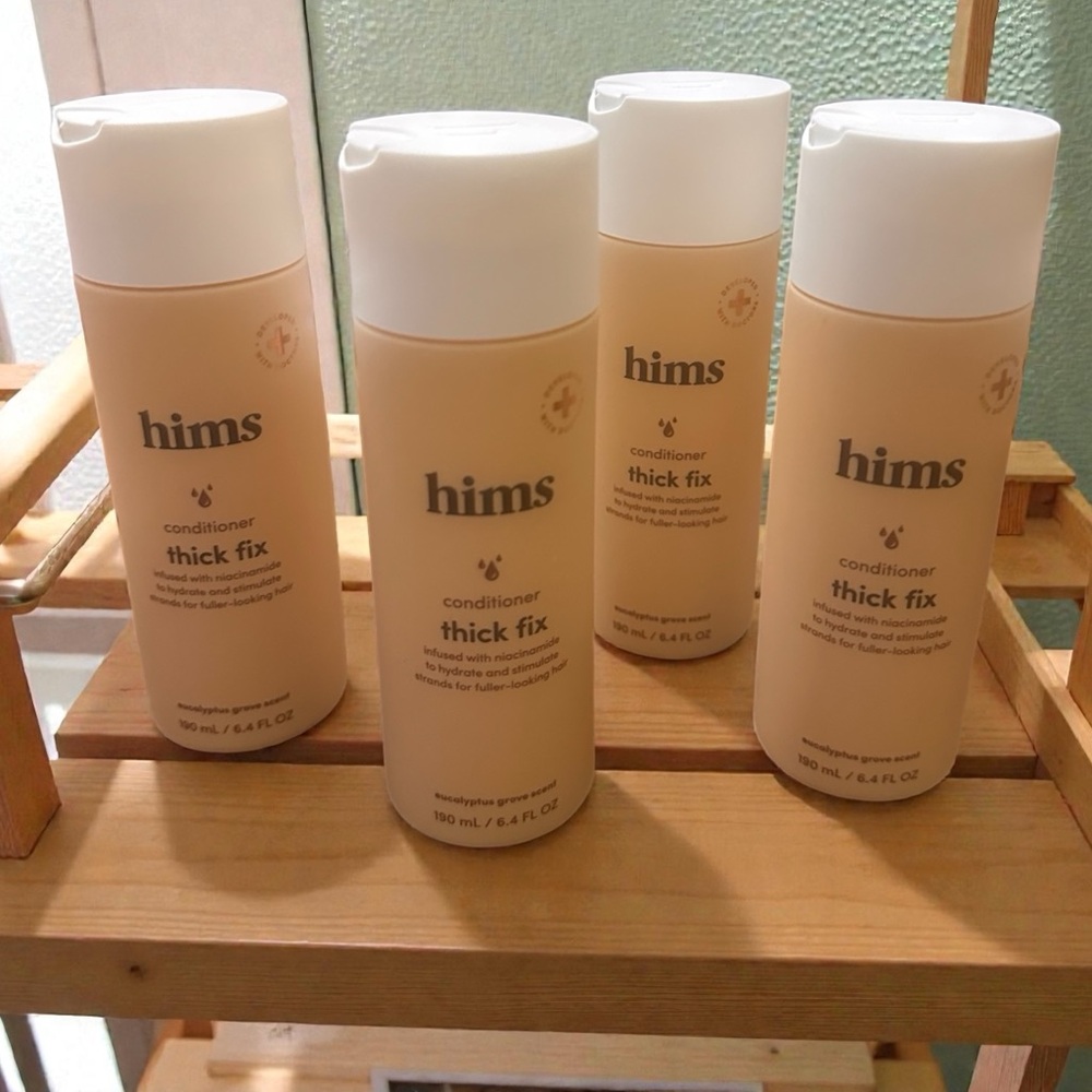 Hims Thick Fix Conditioner Hair Thickening 6.4oz Bundle of 4 New & Sealed‎